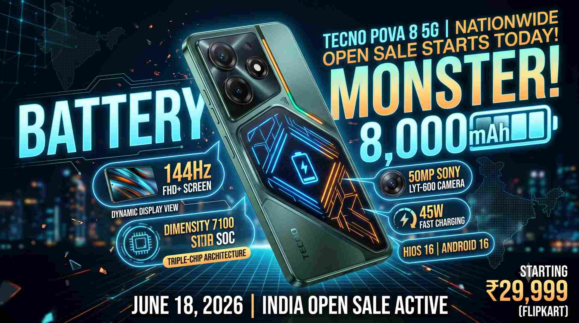 Tecno Pova 8 5G