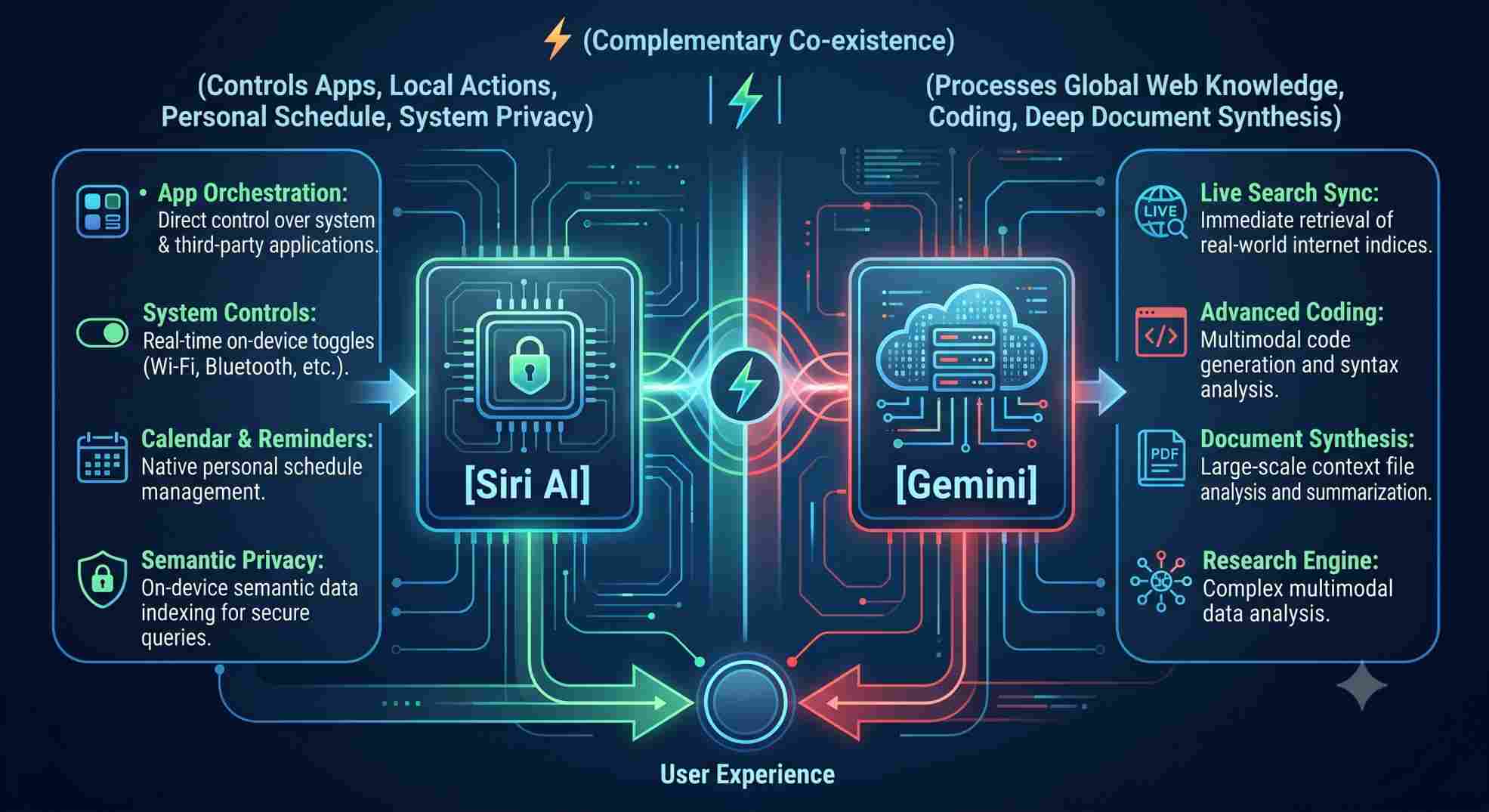 Siri AI vs Gemini AI